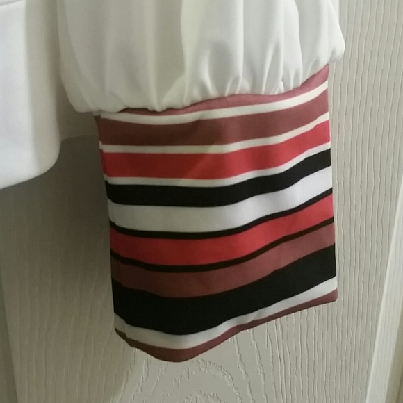 Long sleeve drop off the shoulder shirt - Picture 2 of 5